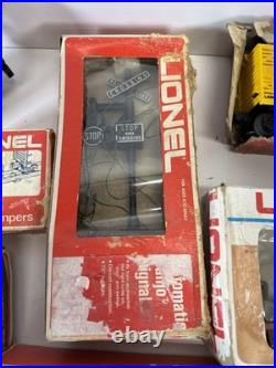 Vintage Lionel O / O27 Train Cars & Accessories Lot UNTESTED As-Is Parts/Repair