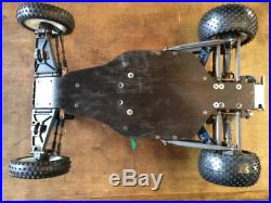 Vintage Losi Jrx-2 Jrx2 Buggy, 5 Link Trailing Arm, Novak, New Body, Graphite
