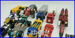 Vintage Lot 15 Transformers G1 + G2 1980s Toy Figures For Parts incomplete Used