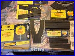 Vintage Lot 1960s AURORA MODEL MOTORING Cars, Track, Case Repair and Parts Vintage Lot 1960s AURORA MODEL MOTORING Cars, Track, Case Repair and Parts