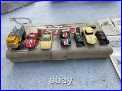 Vintage Lot 1960s AURORA MODEL MOTORING Cars, Track, Case Repair and Parts Vintage Lot 1960s AURORA MODEL MOTORING Cars, Track, Case Repair and Parts