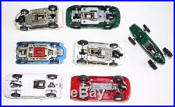 Vintage Lot Eldon Strombecker Slot Cars 1/32 WithCase Controllers, Parts 20+ PCS