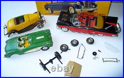 Vintage Lot Model Kits Plastic Cars Hot Rod Parts