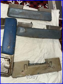 Vintage Lot Of 14 Car Part Replacements. Rear arm rests with ash tray Handles