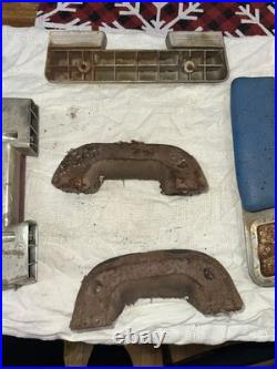 Vintage Lot Of 14 Car Part Replacements. Rear arm rests with ash tray Handles