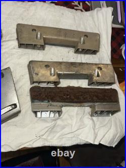 Vintage Lot Of 14 Car Part Replacements. Rear arm rests with ash tray Handles