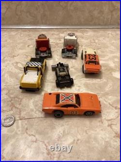 Vintage Lot Of 6 Ideal Shot Cars Parts