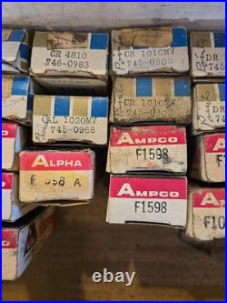 Vintage Lot Of Ignition Repair Parts = 73 Parts Nos Parts As Seen (b)