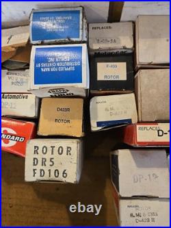 Vintage Lot Of Ignition Repair Parts = 73 Parts Nos Parts As Seen (b)