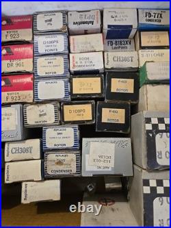 Vintage Lot Of Ignition Repair Parts = 73 Parts Nos Parts As Seen (b)