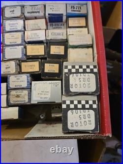 Vintage Lot Of Ignition Repair Parts = 73 Parts Nos Parts As Seen (b)