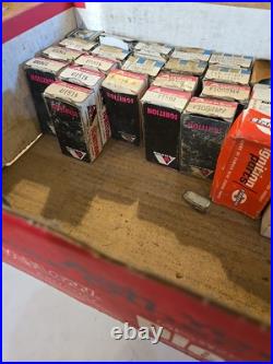 Vintage Lot Of Ignition Repair Parts = 73 Parts Nos Parts As Seen (b)
