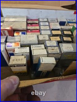 Vintage Lot Of Ignition Repair Parts = 73 Parts Nos Parts As Seen (b) Vintage Lot Of Ignition Repair Parts = 73 Parts Nos Parts As Seen (b)