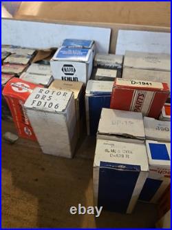 Vintage Lot Of Ignition Repair Parts = 73 Parts Nos Parts As Seen (b)