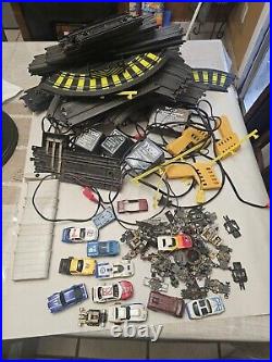 Vintage Lot Of Tyco Slot Car, Track & Accessories Untested Parts Or Repair