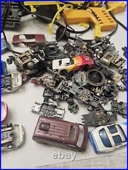 Vintage Lot Of Tyco Slot Car, Track & Accessories Untested Parts Or Repair