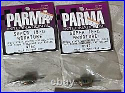 Vintage Lot Parma Slot Cars Parts Custom Controllers Armatures & Car