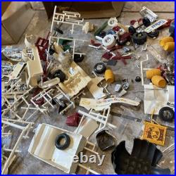 Vintage Lot Plastic Metal Model Car Part Collection Junkyard 124 125 Nascar