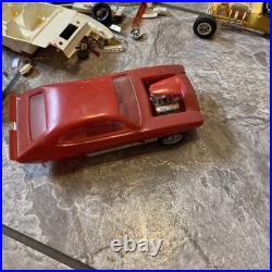 Vintage Lot Plastic Metal Model Car Part Collection Junkyard 124 125 Nascar