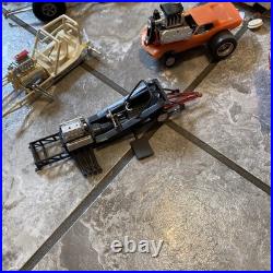 Vintage Lot Plastic Metal Model Car Part Collection Junkyard 124 125 Nascar