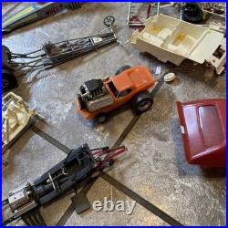Vintage Lot Plastic Metal Model Car Part Collection Junkyard 124 125 Nascar