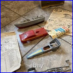 Vintage Lot Plastic Metal Model Car Part Collection Junkyard 124 125 Nascar