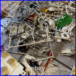 Vintage Lot Plastic Metal Model Car Part Collection Junkyard 124 125 Nascar