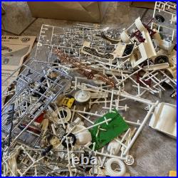 Vintage Lot Plastic Metal Model Car Part Collection Junkyard 124 125 Nascar