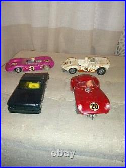 Vintage Lot Slot Cars and Parts COX