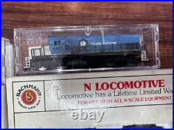 Vintage Lot of 8 Mixed N Scale Train Engines & Car Lot (For Parts / Not Tested)