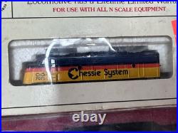 Vintage Lot of 8 Mixed N Scale Train Engines & Car Lot (For Parts / Not Tested)