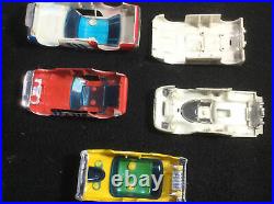 Vintage Lot of AFX Slot Cars Bodies And Parts Tyco Pro Hong Kong G Plus