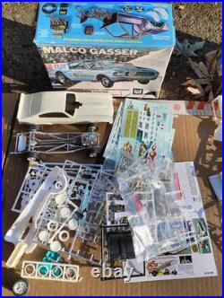 Vintage Lot of Model Car Parts-Pieces Junkyard BRONCO-MALCO GASSER-BOUNTY HUNTER