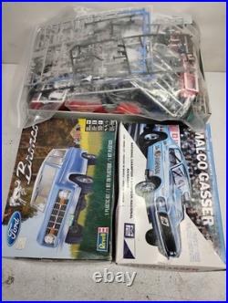 Vintage Lot of Model Car Parts-Pieces Junkyard BRONCO-MALCO GASSER-BOUNTY HUNTER