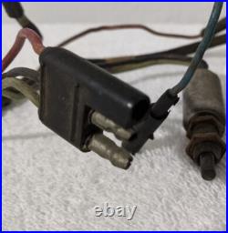 Vintage Luxury Car Chrome Speed Control Display Wiring Unit Part READ