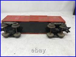 Vintage MODEL TRAIN SET / Parts HUGE LOT Track, Cars, Posts, Crossings Etc