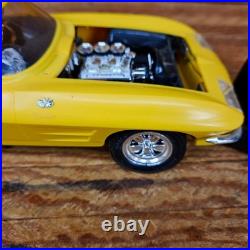 Vintage MPC 1963 Shaker Vette Stingray Drag Corvette Coupe #1-3052 Parts Lot