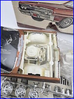 Vintage MPC 1966 DODGE MONACO Model Kit Missing Parts/Partially Together READ