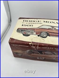 Vintage MPC 1966 DODGE MONACO Model Kit Missing Parts/Partially Together READ