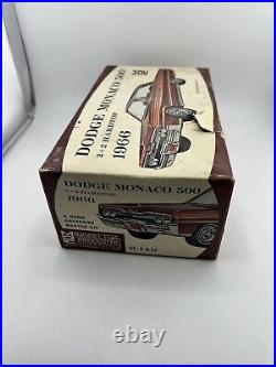 Vintage MPC 1966 DODGE MONACO Model Kit Missing Parts/Partially Together READ