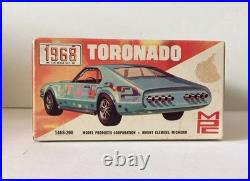 Vintage MPC 1968 Oldsmobile Toronado 1/25 Scale Model Kit 1468-200 Sealed Parts