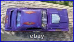 Vintage MPC 1970 DODGE CHALLENGER R/T Dan Tassel's Plum Crazy Built Model Kit