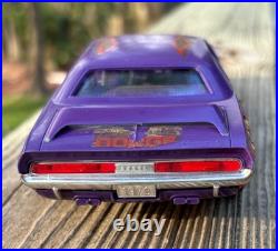 Vintage MPC 1970 DODGE CHALLENGER R/T Dan Tassel's Plum Crazy Built Model Kit