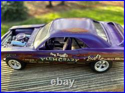 Vintage MPC 1970 DODGE CHALLENGER R/T Dan Tassel's Plum Crazy Built Model Kit