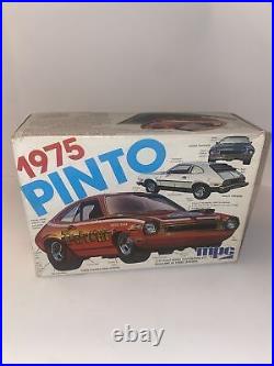 Vintage MPC 1975 Pinto Model Car Kit 1/25-opened Box-sealed Parts -as Pictured