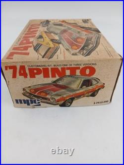 Vintage MPC 74 Pinto 1/25 Scale Model Car Customizing Kit Part Built Lot USA