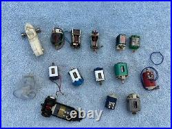 Vintage Mabuchi Slot Car Motor Strombecker Japan Lot Of 15 Untested Parts