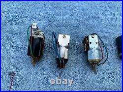 Vintage Mabuchi Slot Car Motor Strombecker Japan Lot Of 15 Untested Parts