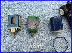 Vintage Mabuchi Slot Car Motor Strombecker Japan Lot Of 15 Untested Parts