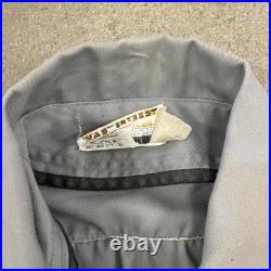 Vintage Masterprest 1970's Chrysler Car Parts Zip Up Jacket Medium